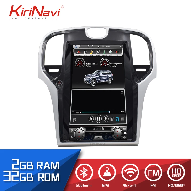 

KiriNavi Car Radio Android 6.0 DVD 10.4" Touch screen For Chrysler 300C Auto Audio GPS Multimedia Navigation System Bluetooth