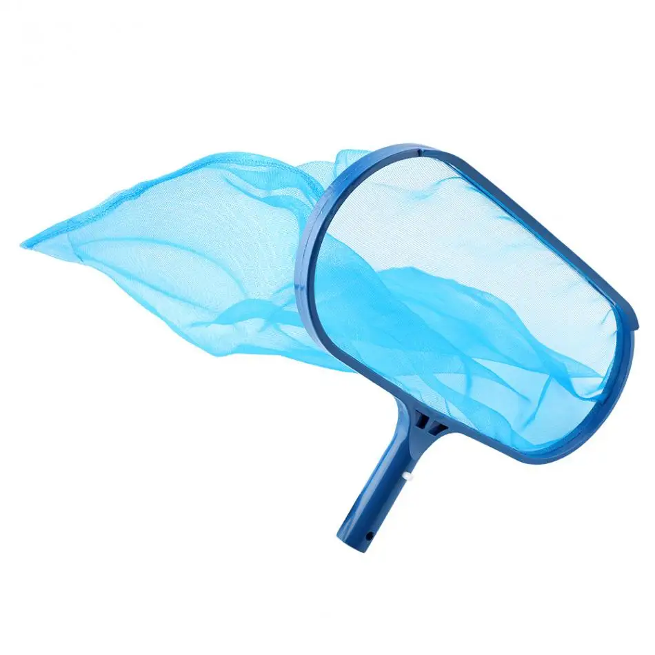 ABS синий пластиковый отделитель листьев мелкая сетка глубокий мешок бассейн пруд Ванна портативный чистящий инструмент