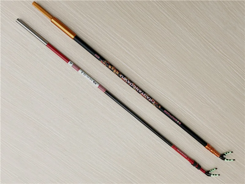Vara de Pesca Novo Estilo Chao Yang Grande Suporte Vara Wang Gan Superhard Pólo Bold Grosso 27 m 3 4 2019 9 High Quality Esporte e Lazer
