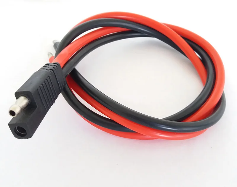 SAE Plug Quick Connector 50A/3239/10AWG Copper Cord DIY Power Cable for Automobile Booster Car