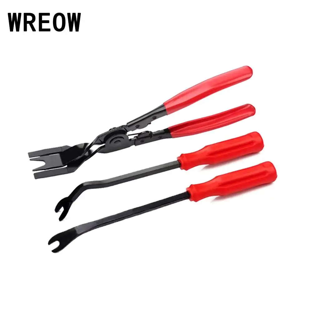 3pcs/set Multifunction Auto Car Repair Tools Clamp Screwdriver Car Clip