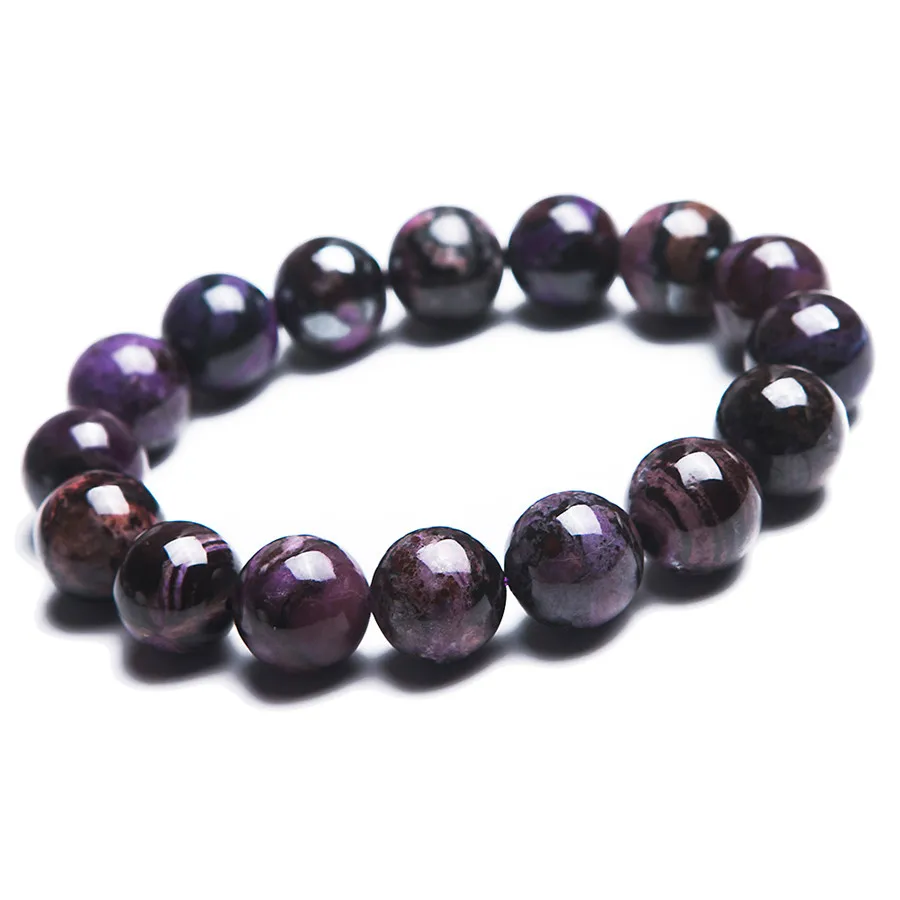 15mm South African Genuine Natural Purple Sugilite Healing Gem Stone