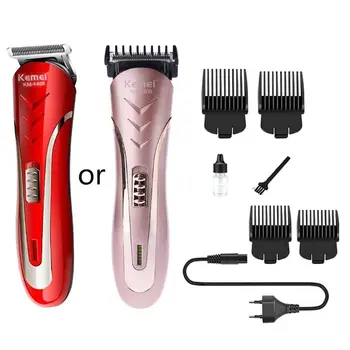 

KEMEI KM-1409 Carbon Steel Head Hair Trimmer Chargeable Electric Beard Shaver 110-220V 50/60HZ Hair Trimmer Clipper