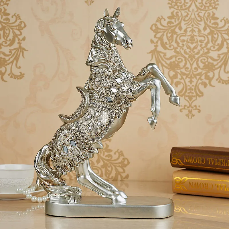  XXXG//European Home Furnishing jewelry decorations horse exquisitely retro lucky crafts business gi - 32773399947