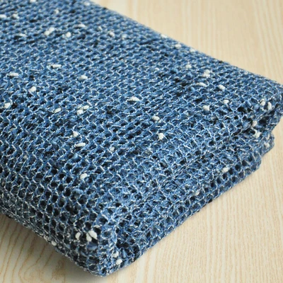 

free ship hollow out knitted net sweater fabric price for 1/2 meter 155cm