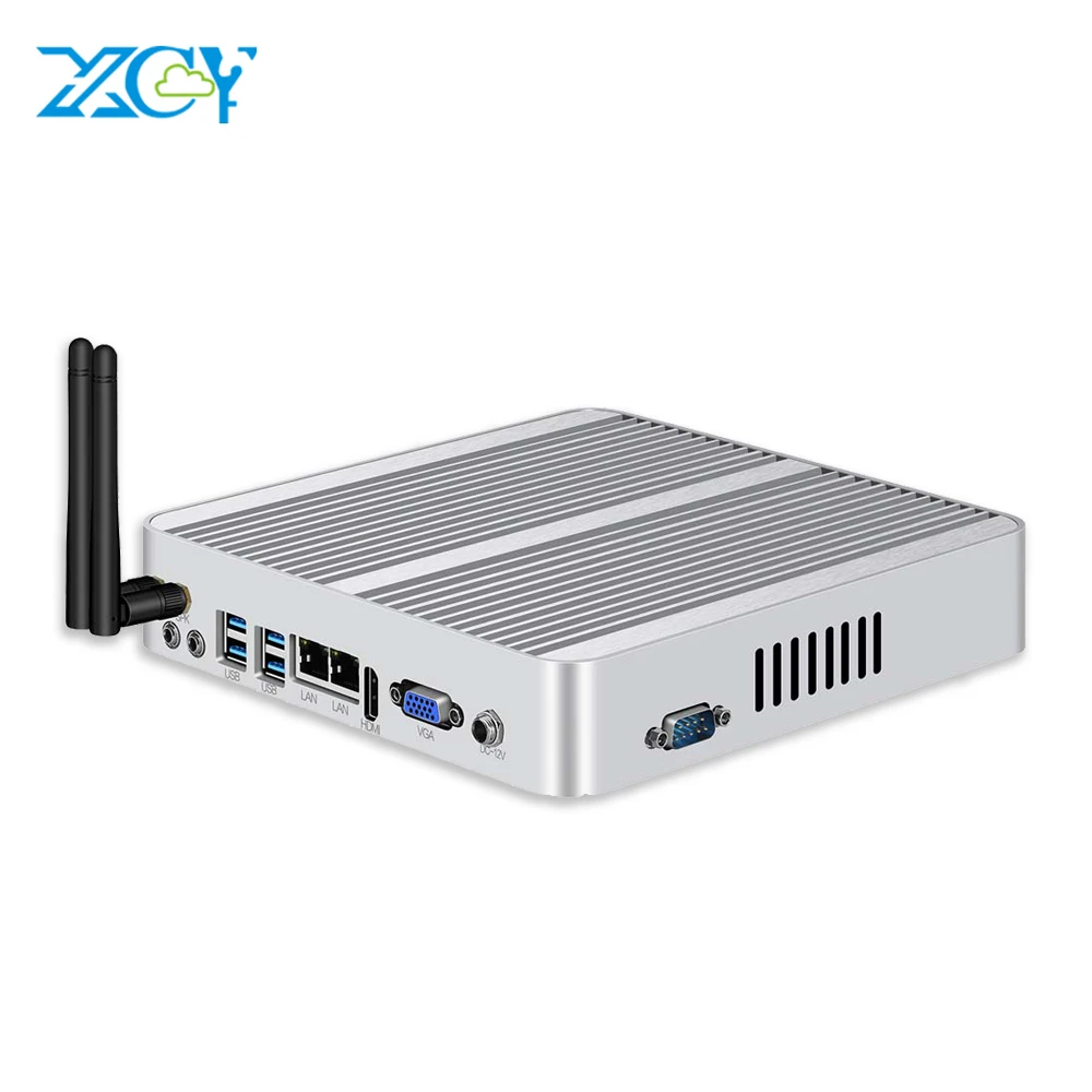 

XCY Mini PC Core i7 5500U i5 4200U Celeron 2955U Dual LAN Windows 10 HDMI VGA Wi-Fi HTPC Mini Computer Office Gaming PC