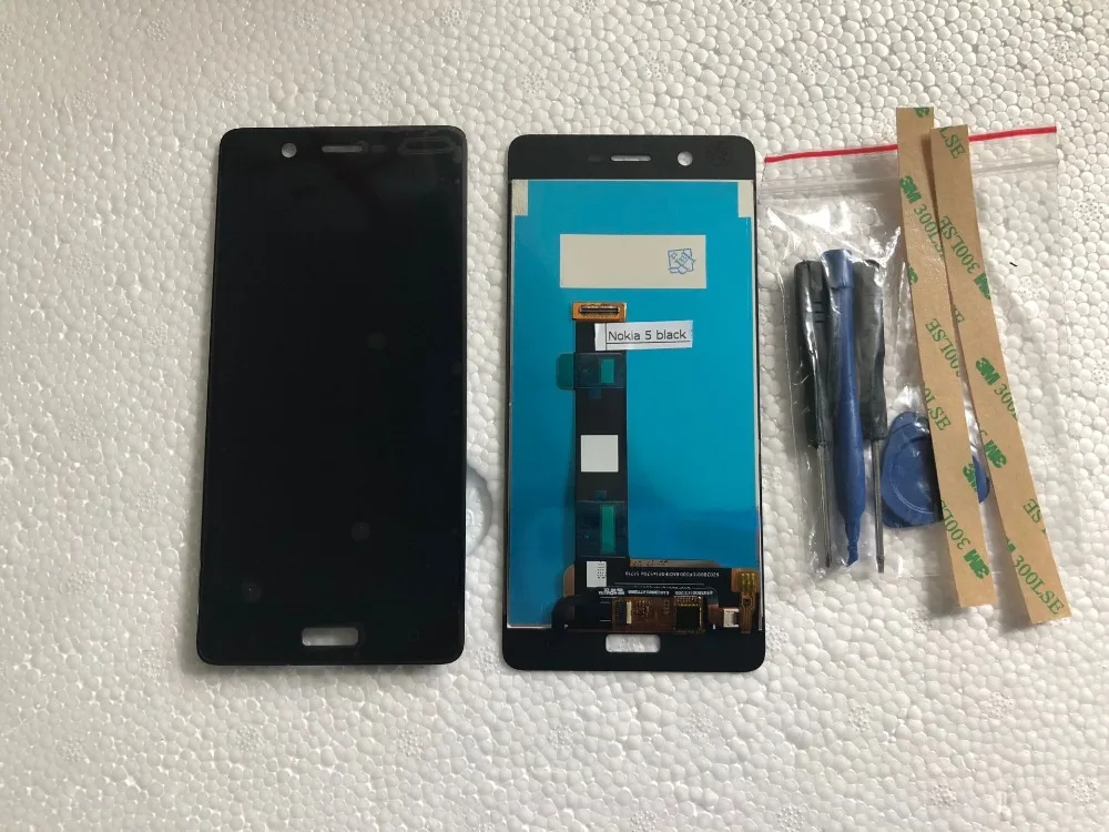 Новый модуль для Nokia 5 LCD TA-1024 TA-1027 TA-1044 TA-1053 N5 TA-1008 TA-1030 ЖК-дисплей + сенсорный экран в