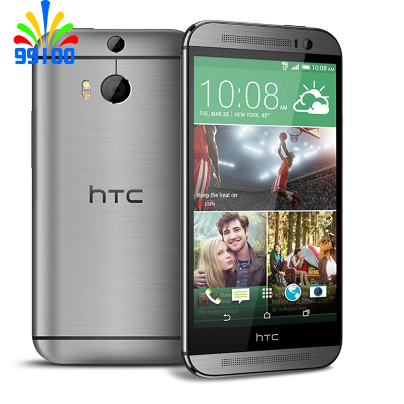 M8 разблокированный htc ONE M8 четырехъядерный мобильный телефон Android 4,4 2 Гб ОЗУ 32 Гб ПЗУ 3 камеры