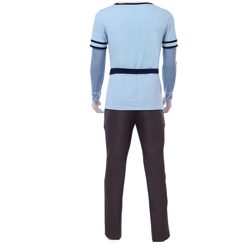 Coshome Sword Art Online Alicization Kirigaya Kazuto Eugeo Cosplay Costumes Men Uniform Outfit (6)