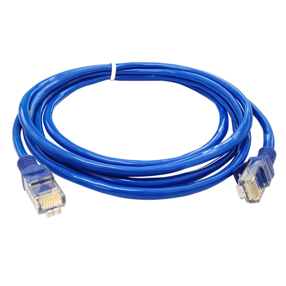 

Overmal 0.7/1.6/2.4/4/8M Blue High Speed Ethernet Internet LAN CAT5e Network Cable for PC Laptop Cable Ethernet Modem Router#25