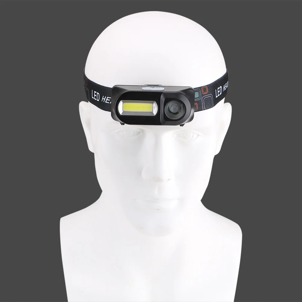 Светодиодная мини Фара COB XPE 3800 мл с 7 режимами зарядки USB фонарик для кемпинга
