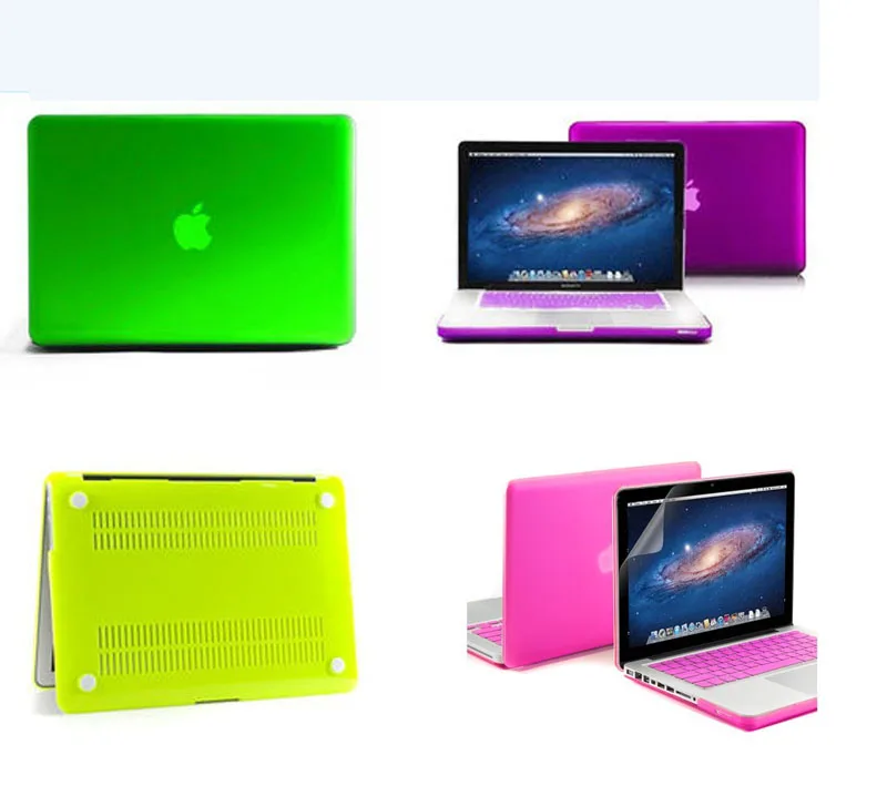 laptop case protector for mac book+ keyboard cover/matte four colors protective shell for macbook pro 13/retina 13 Air 11 13