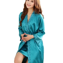 Lisacmvpnel Лидер продаж! 2 шт., имитация шелка, женские пижамы с цветочным принтом, комплекты халатов размера плюс, женские кардиганы