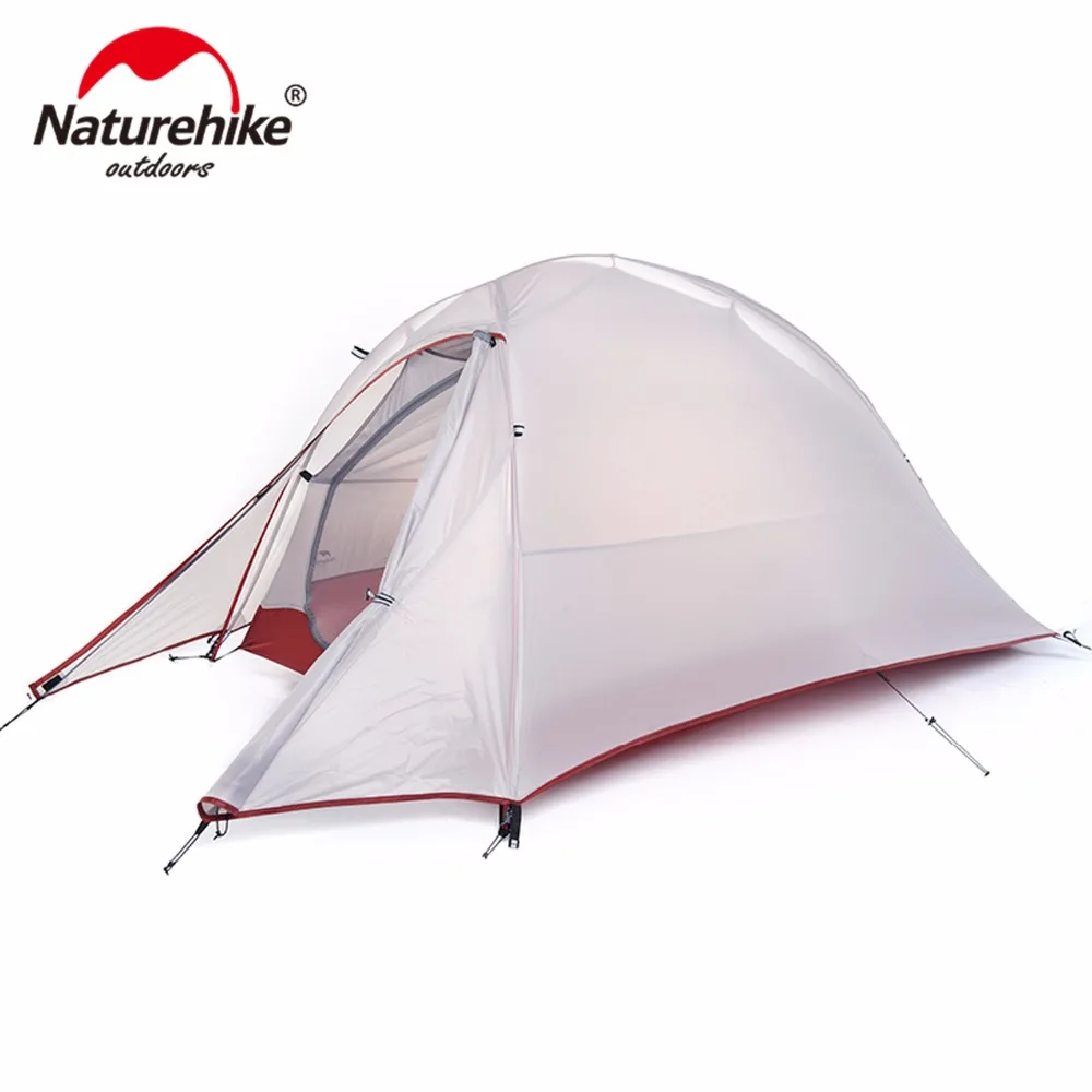 

Naturehike CloudUp Series Ultralight Hiking Tent 20D/210T Fabric For 1 Person With Mat NH15T001-T