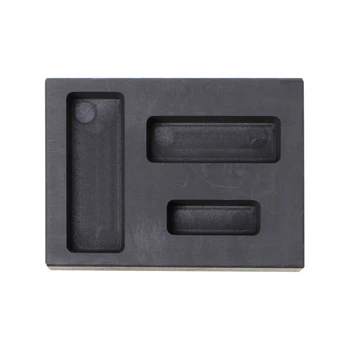

1.75oz Three Graphite Crucible Gold Silver Metal Melting Casting Tool Bar Molds Hand Tool Sets