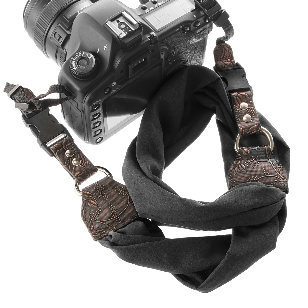 Универсальный шарф для камеры Canon Nikon Sony Fujifilm Panasonic Pentax DSLR|Аксессуары фотостудии| |