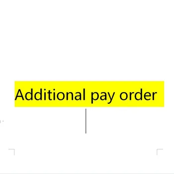 

Additional payment for printer spare parts / shipping fee