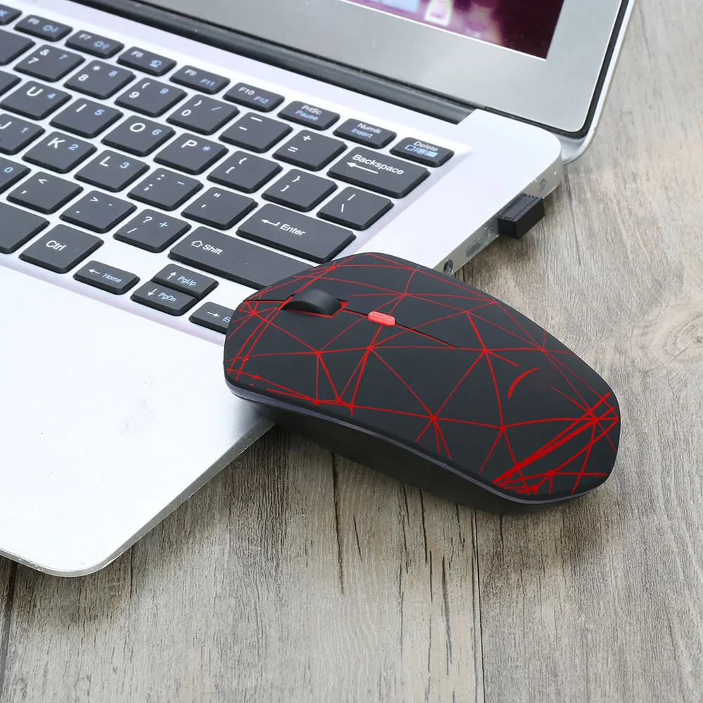 

EPULA Smart 2019 Fashion Wireless Mini Mouse 2.4G Wireless 3 Buttons LED Optical Professional Pro Mouse Gamer Mice