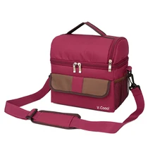 V-Coool 2-Слои детская утепленная бутылка сумки Теплые термо-держатель для кормления Еда хранения мессенджеры молока Термальность сумка DBE