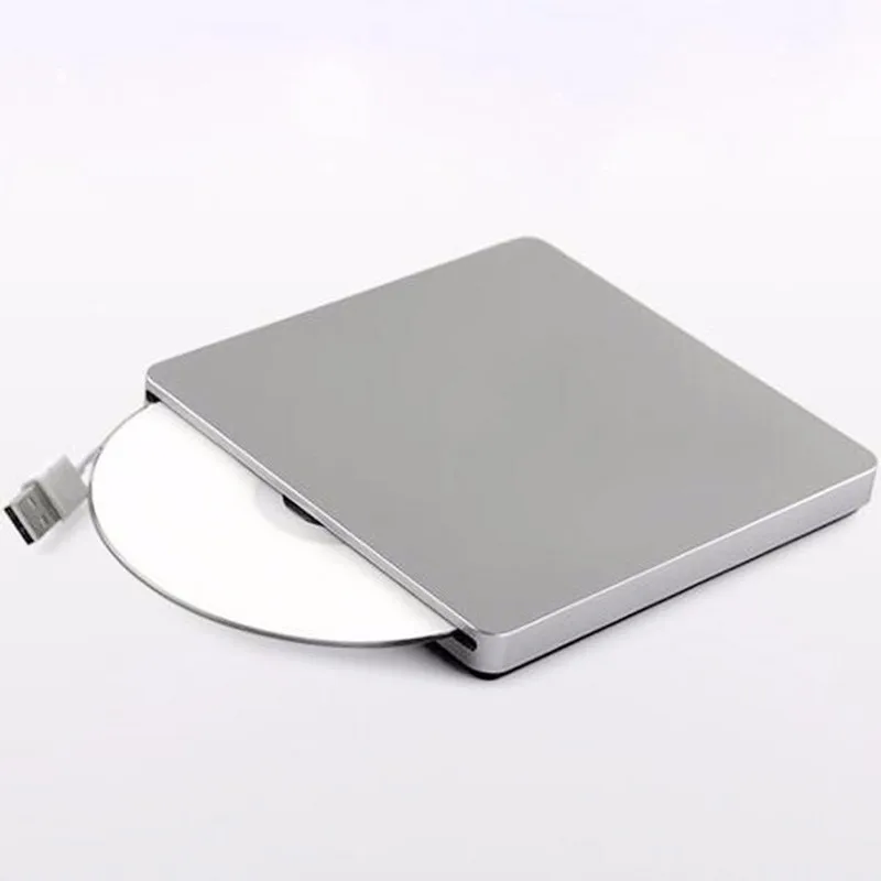 R7 Чехлы для оптических дисководов Портативный USB2.0 гаджеты DVD-ROM CD SATA внешний тонкий для MacBook Air портативных ПК не поддерживает DVD сжигание