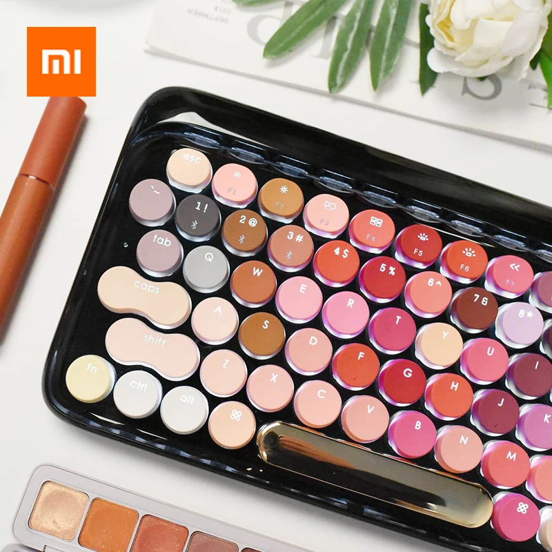 

Xiaomi Dot Wireless Bluetooth Keyboard Charming Gaming Mechanical Keyboard LED Backlight For iPhone Huawei Samsung iPad Tablets