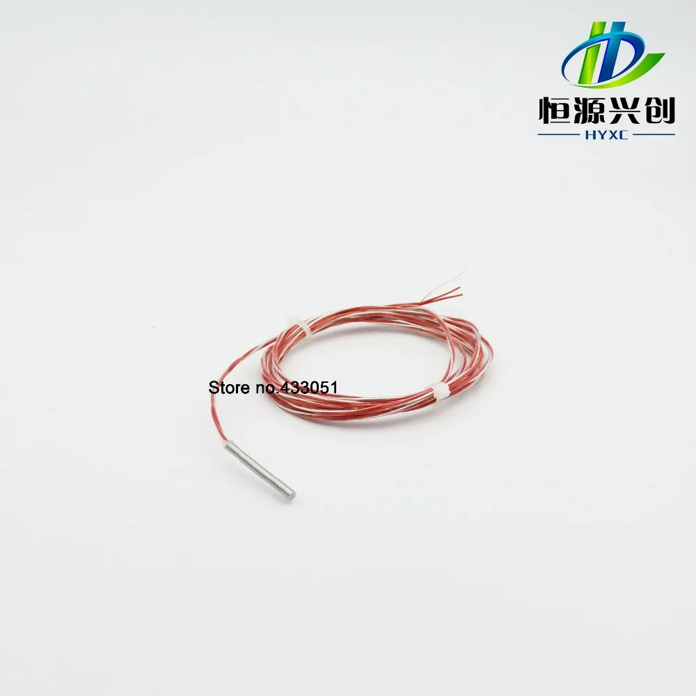 

2PCS, 2meter , 3*30Three wire PT100 /PT1000 temperature sensor platinum resistance ,Four fluorine sheath high-temperature wire