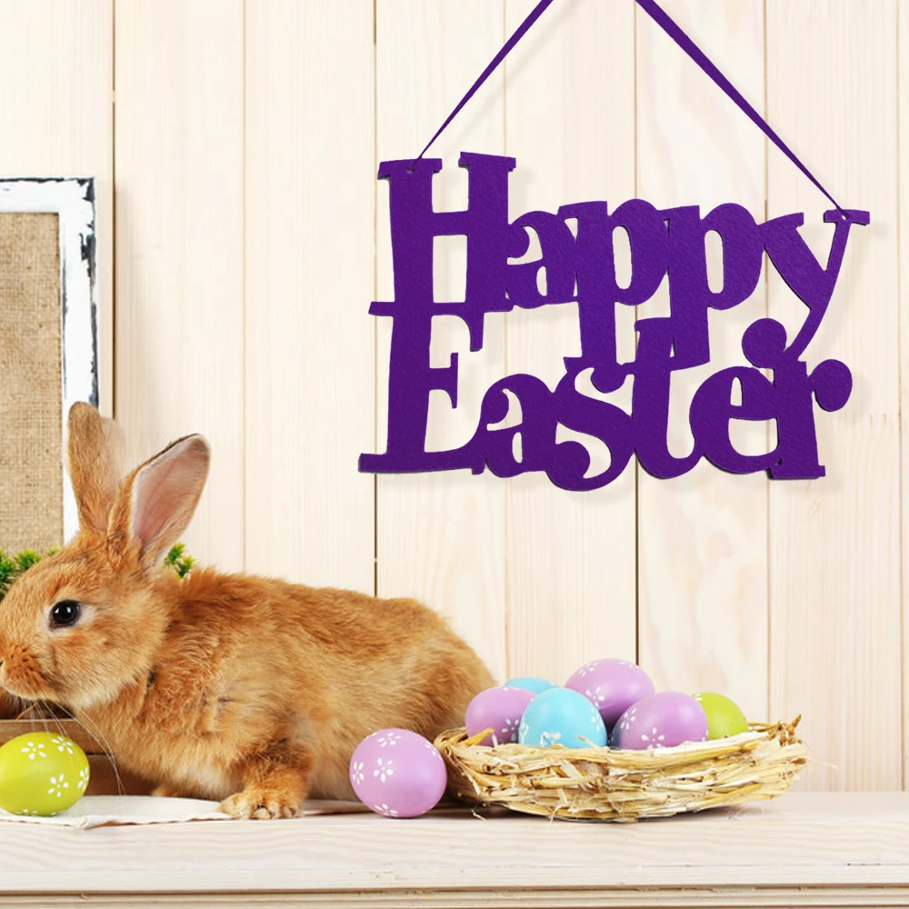 

Easter Decorations New Craft Gifts Rabbit Decorations Home Event & Party Supplies Easter Eggs Wooden Rabbit Shape DIY