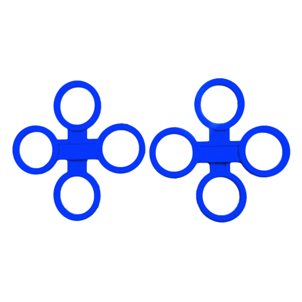 4pcs Silicone Rubber Snorkel Keeper Clip Attaching to Scuba Dive Mask for Water Sports Snorkeling Diving Surfing Accessories