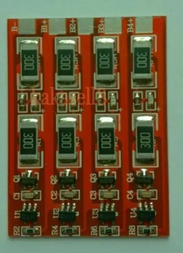 Фосфатная литиевая батарея плата защиты BMS w/баланс для 1 ~ 4 ячеек 3 2 В|battery headset|board