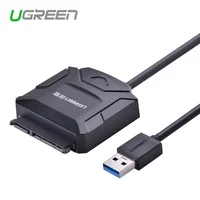 Ugreen sata usb3.0 поворотный Рабочий стол твердотельный накопитель 3,5 дюйма Жесткий диск кабель передачи данных легко управлять линия 2,0 - изображение