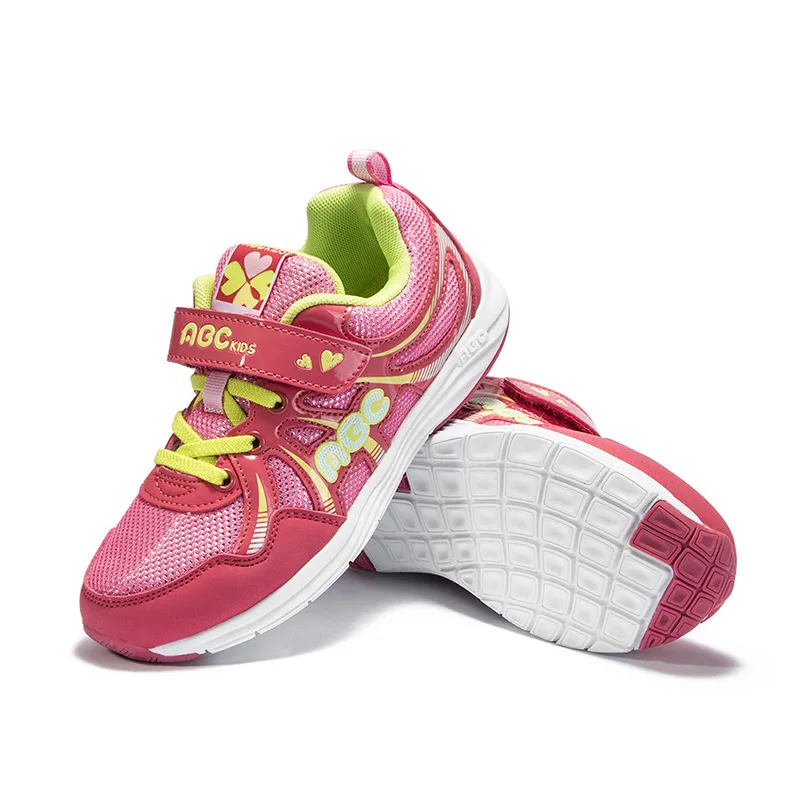 

Abckids Children Casual Shoes Fashionable Net Breathable Girl Soft Sole Sports Sneakers Children's Shoes Boys Girls Sneaker