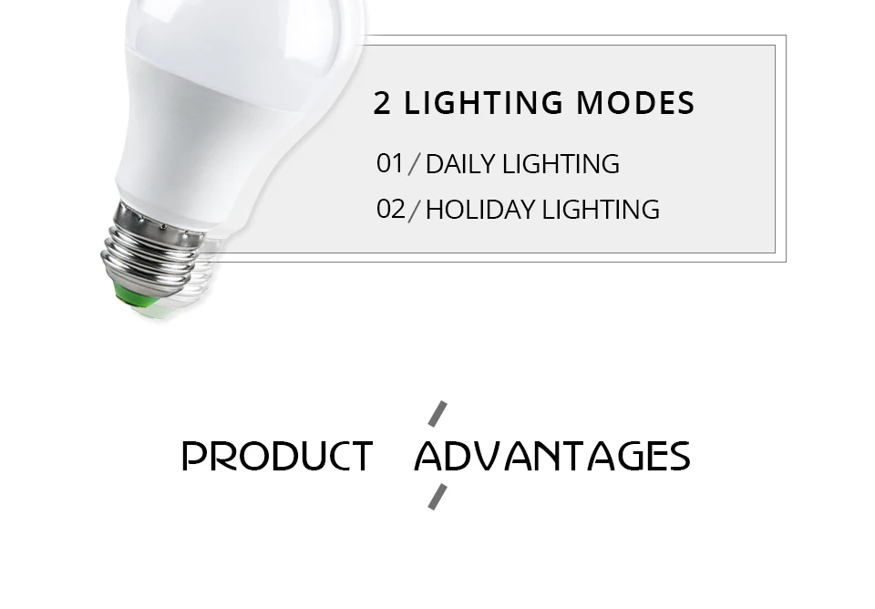 LED Night Lights E27 RGBW RGBWW AC 85-265V Dimmable Color Change Lamp -2