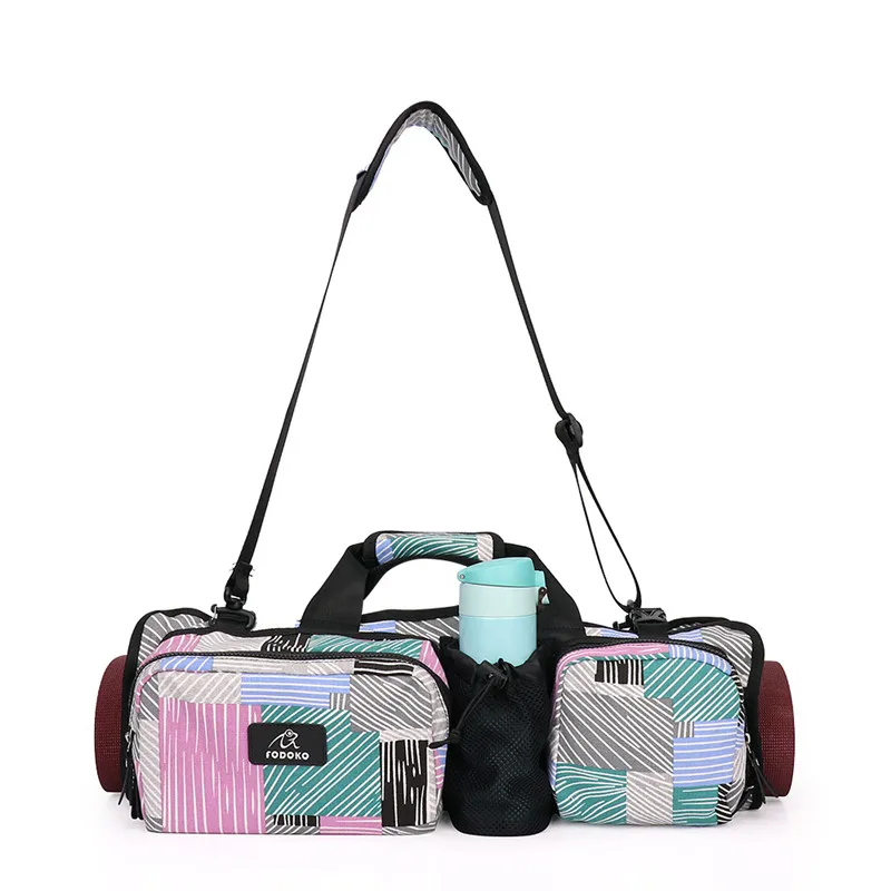 Buy Printed Yoga Bag Canvas Waterproof Multi function