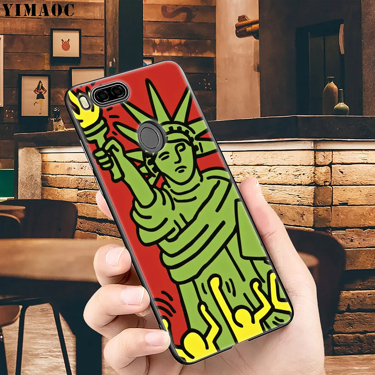 Мягкий силиконовый чехол для телефона YIMAOC Keith Haring art Для Xiaomi MI 10 9 9T CC9 CC9E A3 Pro 8 SE A2 Lite