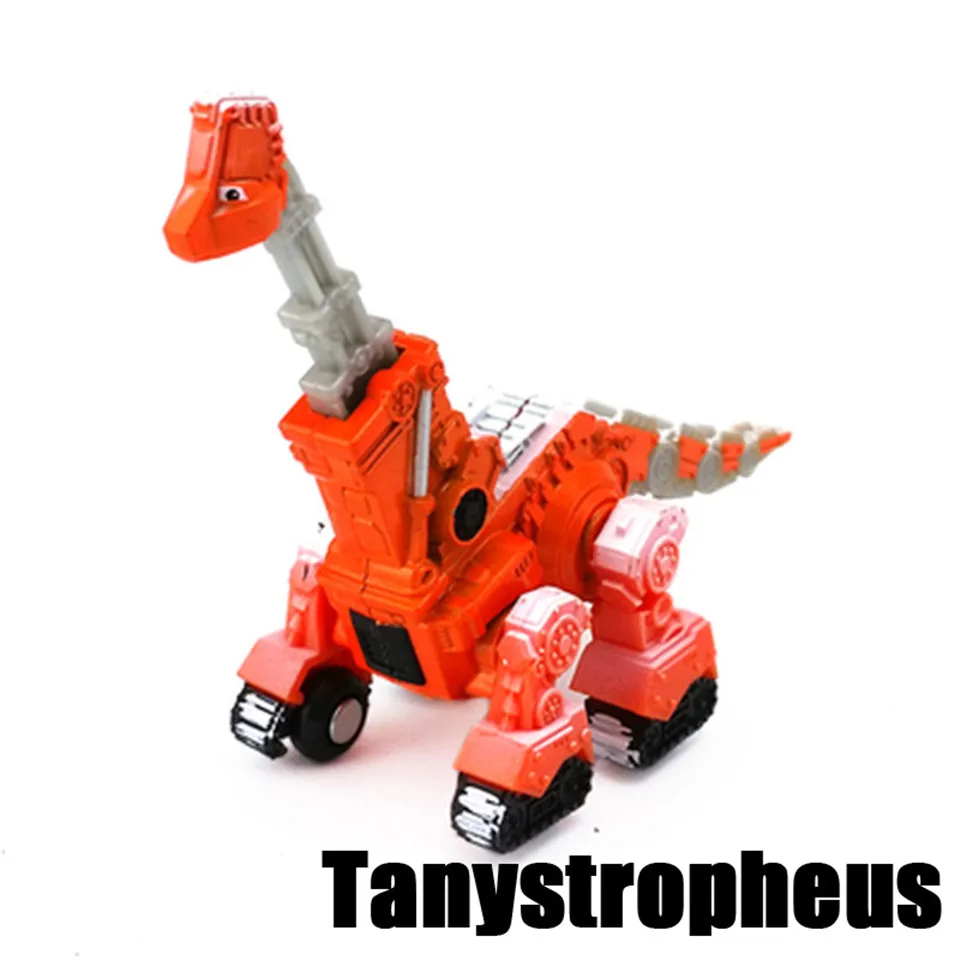 Игрушечный Грузовик Dinotrux, бульдозер, тонна, игрушки динозавров, модели динозавров, детский подарок, мини-игрушки для детей - Цвет: DT017