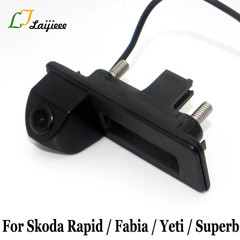 

For Skoda Rapid Spaceback Fabia Yeti Superb Roomster Car Rear View Camera / With Power Relay Auto Parking Backup Reverse Camera