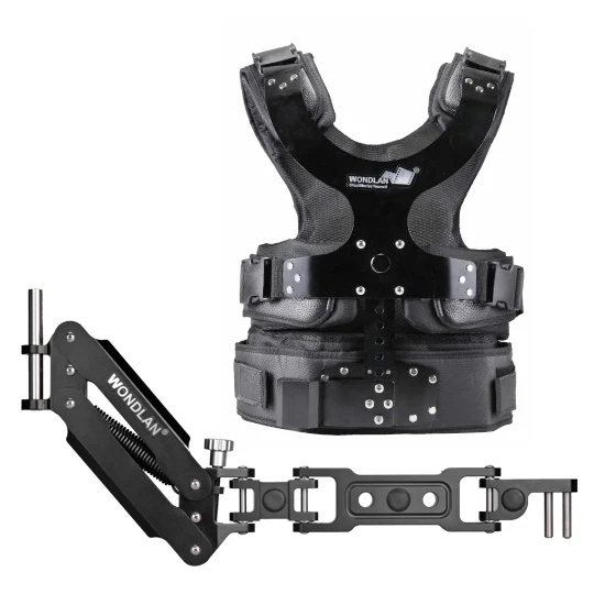 

Wondlan LE303 Camera Steadicam Load Vest System + Single Handle Arm for Stabilizer Steadycam