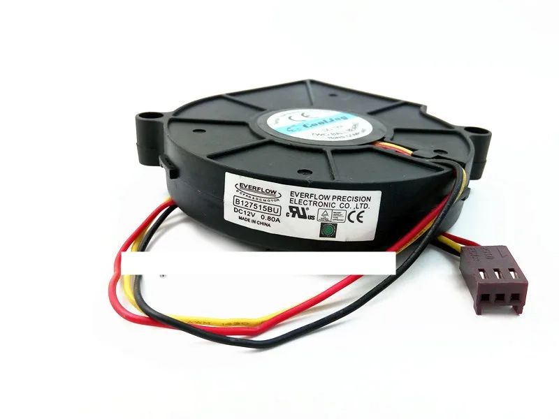 1u 775 Jaguar 7 см P4 вентилятор процессора 7515 B127515BU 12V coolserverer 75x75x15mm|fan blower|cpu fan775 |