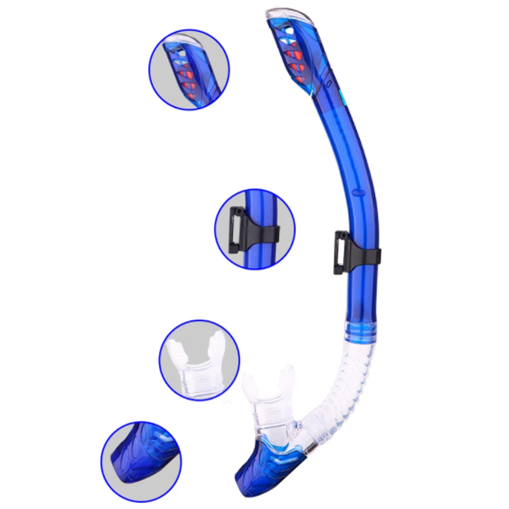 Full Dry Snorkel Breathing Tube For Snorkeling Swimming Universal
