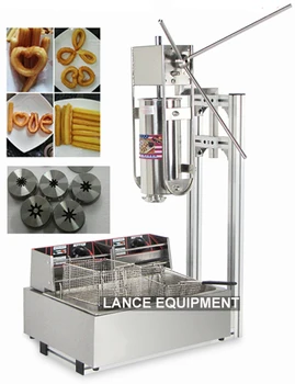 

commercial 5L spain churros machine for sale with 12L churros fryer