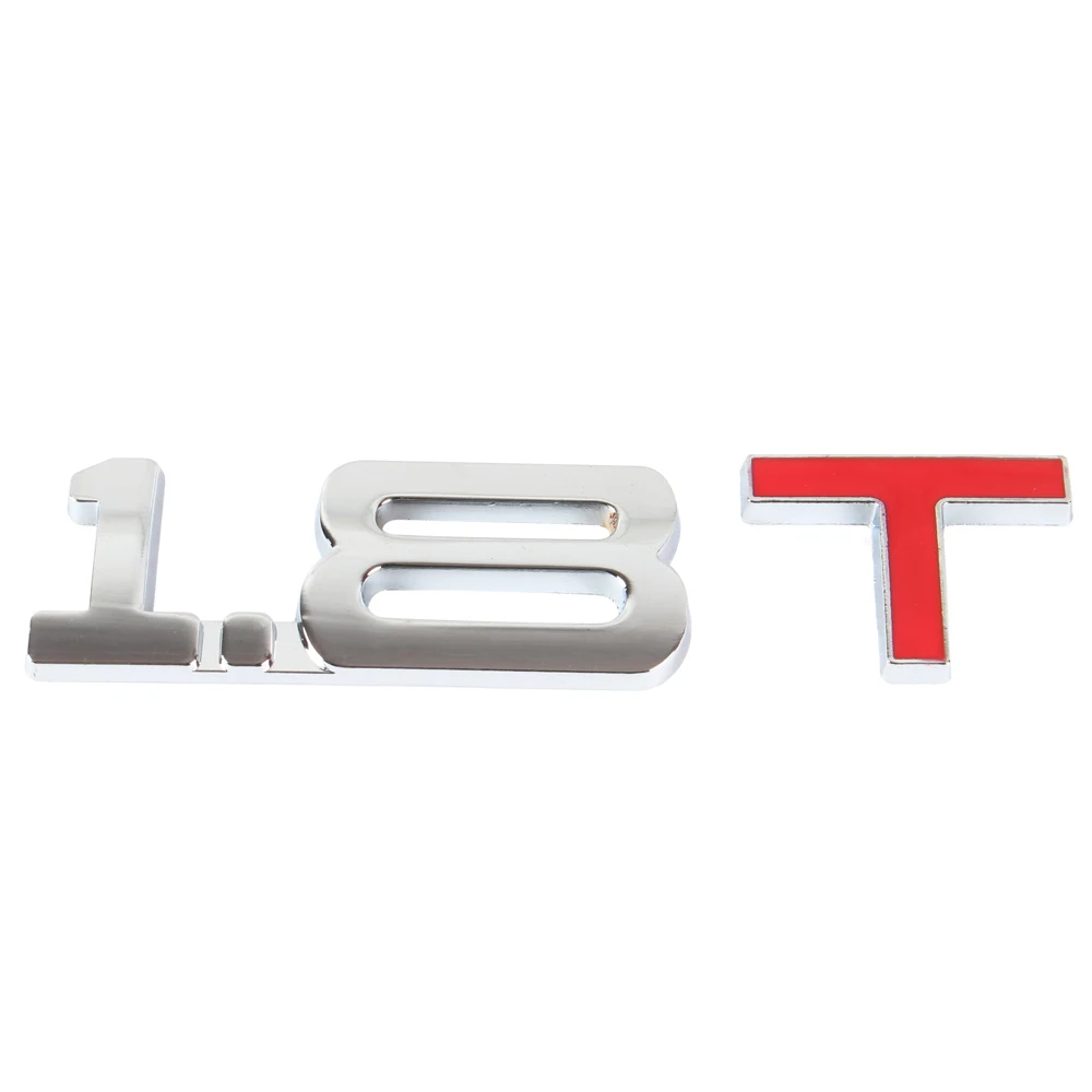 

1.8T Car Sticker Metal Rear Emblem Car Styling Letter Number Decoration Car Accessories