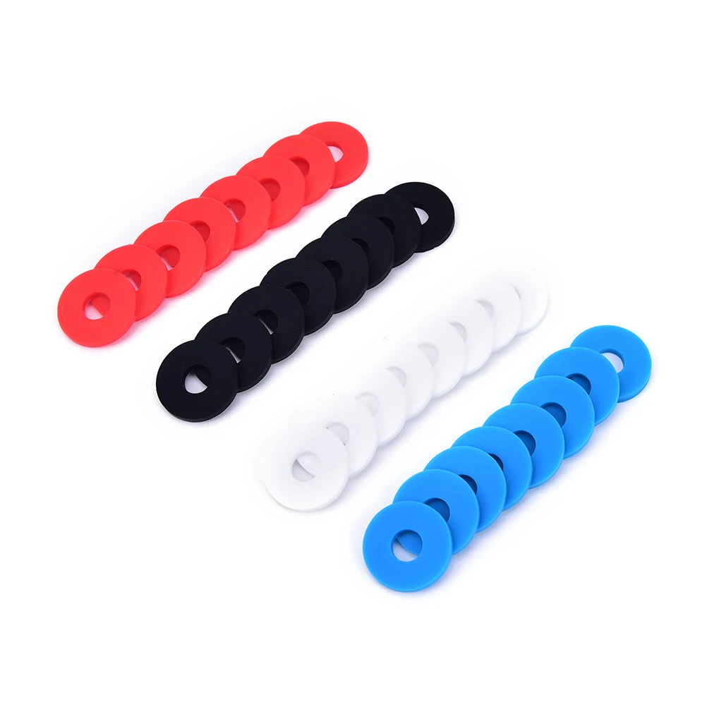 8pcs/pack Guitar Strap Locks Bass Guitar Strap Rubber Soft Anti Slip