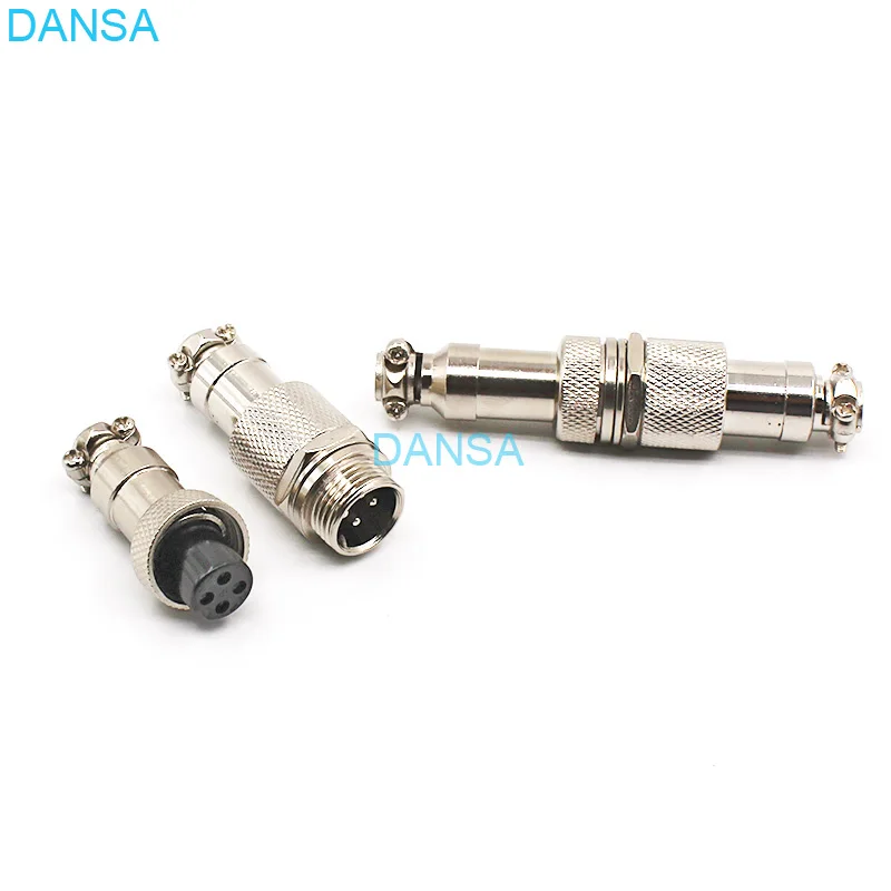 GX12 2 3 4 5 6 7 контактный авиационный штекер M12 12 мм стыковочный гнездовой разъем