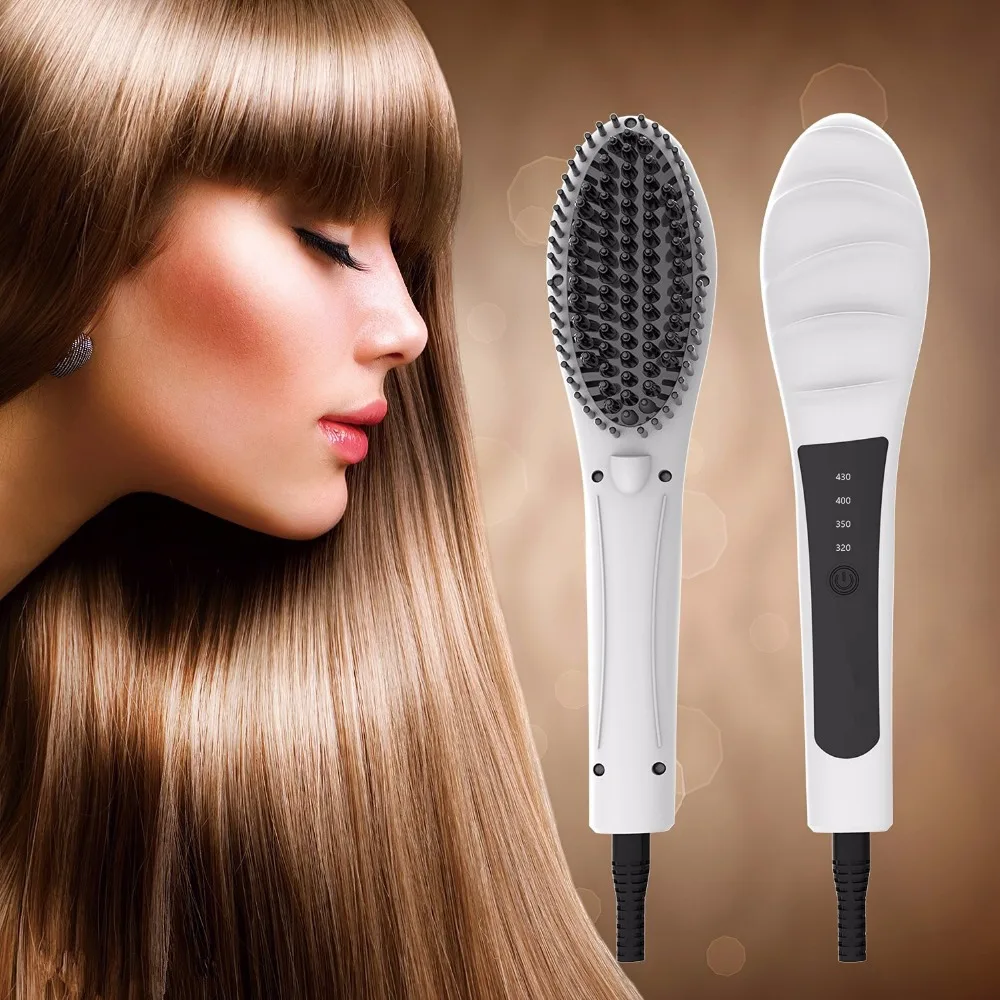 Hair straightener brushes hair straightening comb hair straightener