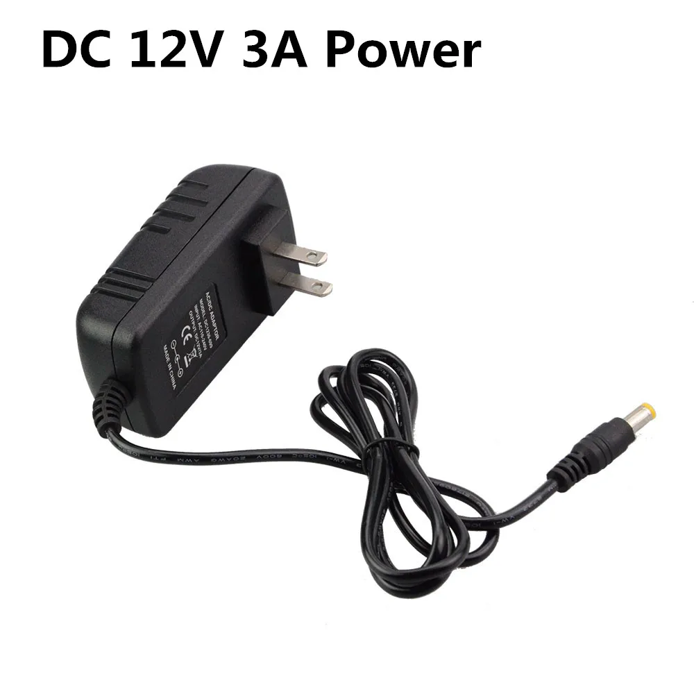 2A 3A 5A 6A 8A светодиодный Питание адаптер переменного тока 110 В 220 к DC 12V Светодиодный драйвер для 5050 3528 3014 5630 Светодиодные ленты стандарта ЕС, США, Великобритании AU US розетка