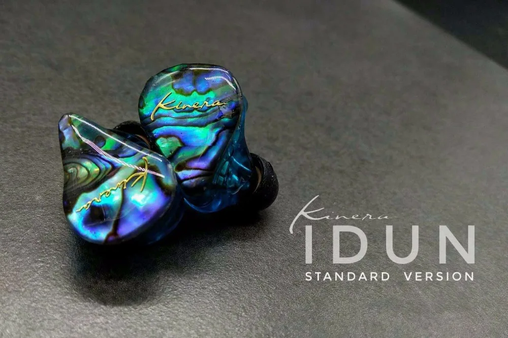 Внутриканальные наушники KINERA IDUN гибридные Hi Fi с монитором и 2 разъемами 2BA + 1DD 3