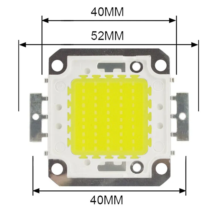 50 Вт светодиодный чип+ Drive100-240V+ термосоединение из чистой меди, прожектор, светильник, точечный светильник, светодиодный светильник для лужайки, интегрированный светильник, светильник s