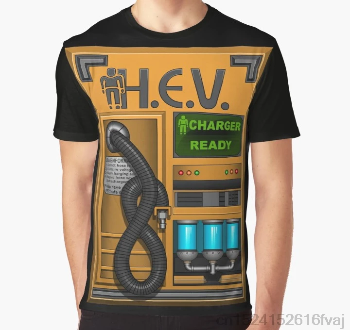 

All Over Print Women T Shirt Men Funny tshirt HEV Charger Graphic T-Shirt