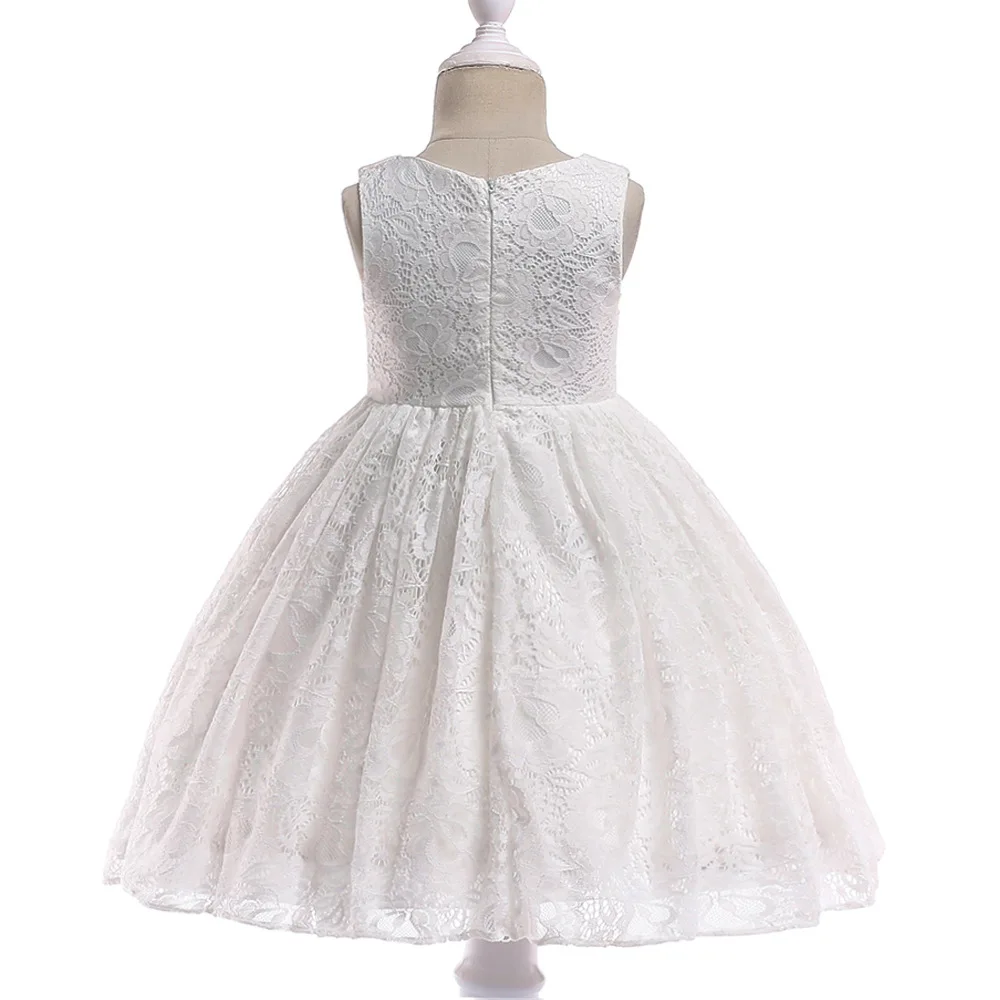 2019 для девочек в цветочек платья для свадьбы бальное платье Кепки рукава Тюль Лук Кружева платье для первого причастия для маленьких