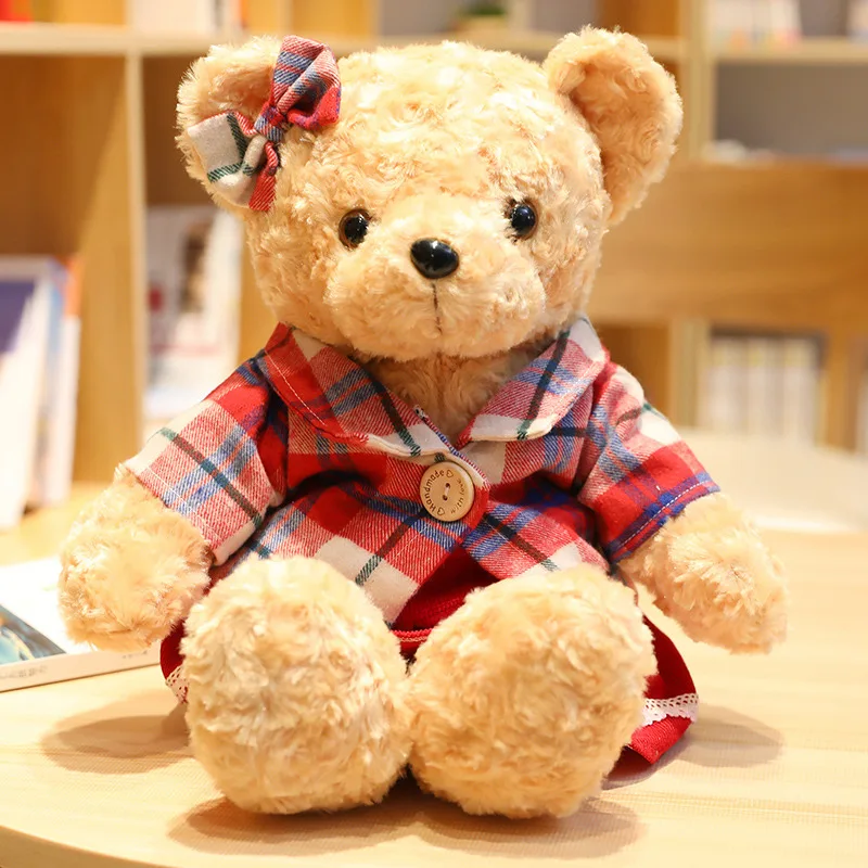Teddy bear plush toy doll cute exquisite children gift Christmas | Игрушки и хобби